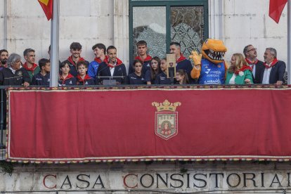 Imagen del comienzo de las fiestas de San Pedro y San Pablo.