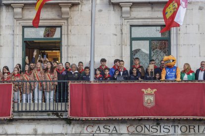 Imagen del comienzo de las fiestas de San Pedro y San Pablo.