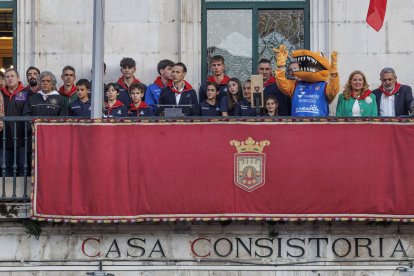 Imagen del comienzo de las fiestas de San Pedro y San Pablo.