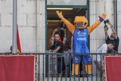 Imagen del comienzo de las fiestas de San Pedro y San Pablo.