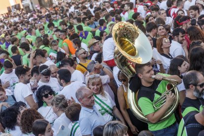 Imagen del comienzo de las fiestas de San Pedro y San Pablo.