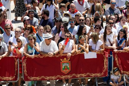 Imagen del canto del Himno a Burgos.