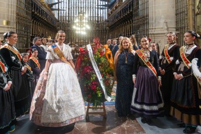 Imagen del canto del Himno a Burgos.