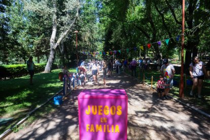 Rincón de la propuesta infantil Isla Fantasía de San Pedro y San Pablo 2025.