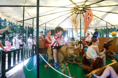 Rincón de la propuesta infantil Isla Fantasía de San Pedro y San Pablo 2025.