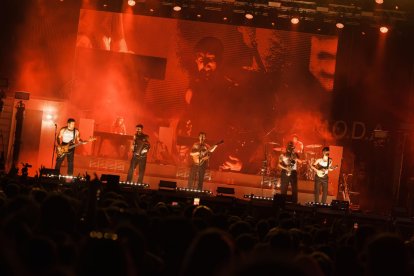 Imagen del concierto de La M.O.D.A