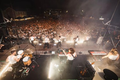 Imagen del concierto de La M.O.D.A.