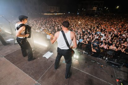 Imagen del concierto de La M.O.D.A.