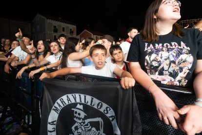 Imagen del concierto de La M.O.D.A.