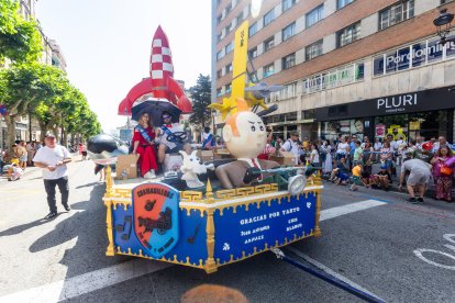 Instante de la cabalgata 2025.