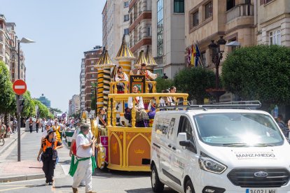 Instante de la cabalgata 2025.