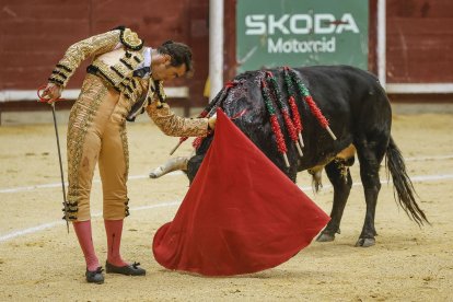Imagen de la tercera corrida de las fiestas de San Pedro y San Pablo
