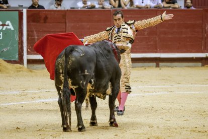 Imagen de la tercera corrida de las fiestas de San Pedro y San Pablo