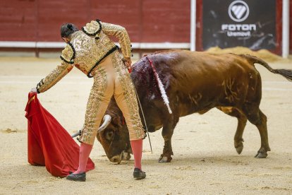 Imagen de la tercera corrida de las fiestas de San Pedro y San Pablo