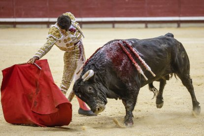 Imagen de la tercera corrida de las fiestas de San Pedro y San Pablo