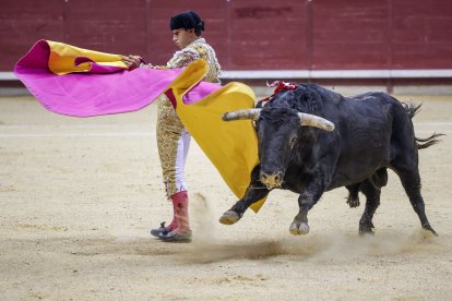 Imagen de la tercera corrida de las fiestas de San Pedro y San Pablo