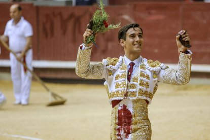 Imagen de la tercera corrida de las fiestas de San Pedro y San Pablo