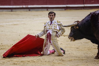 Imagen de la tercera corrida de las fiestas de San Pedro y San Pablo