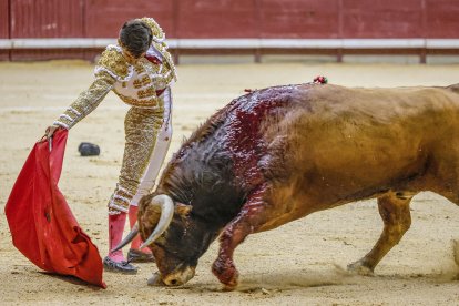 Imagen de la tercera corrida de las fiestas de San Pedro y San Pablo