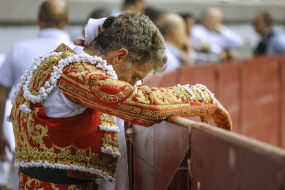 Imagen de la tercera corrida de las fiestas de San Pedro y San Pablo