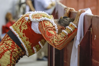 Imagen de la tercera corrida de las fiestas de San Pedro y San Pablo