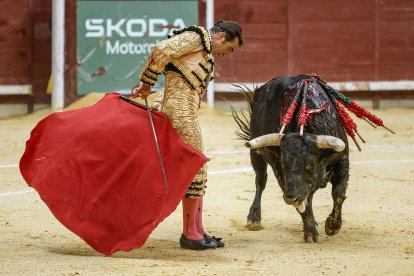 Imagen de la tercera corrida de las fiestas de San Pedro y San Pablo
