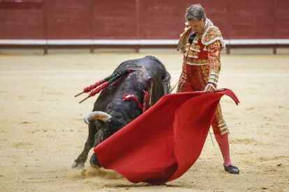 Imagen de la tercera corrida de las fiestas de San Pedro y San Pablo