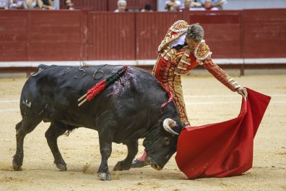 Imagen de la tercera corrida de las fiestas de San Pedro y San Pablo