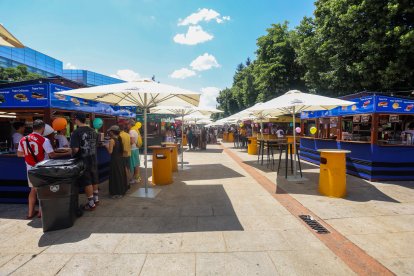 Imagen de la feria de tapas.