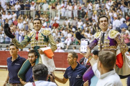 Imagen de la cuarta corrida de las fiestas.