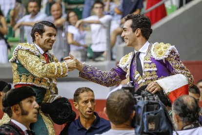 Imagen de la cuarta corrida de las fiestas.