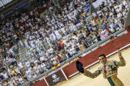 Imagen de la cuarta corrida de las fiestas.