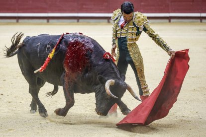 Imagen de la cuarta corrida de las fiestas.