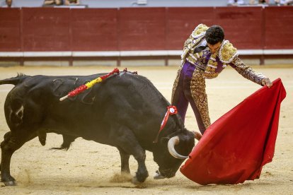 Imagen de la cuarta corrida de las fiestas.