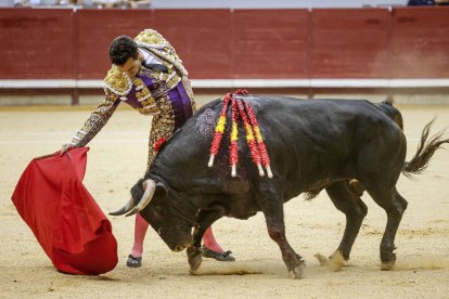 Imagen de la cuarta corrida de las fiestas.
