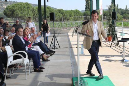 El presidente de la Junta de Castilla y León, Alfonso Fernández Mañueco, presenta medidas de apoyo al sector agrario de la Comunidad