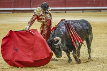 Imagen de la quinta y última corrida de la feria.