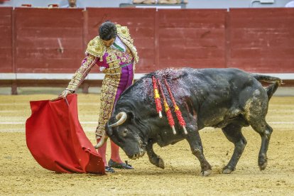 Imagen de la quinta y última corrida de la feria.