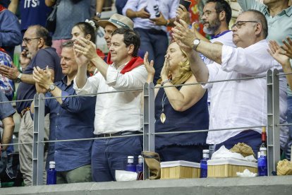 Borja Suárez, Alfonso Fernández Mañueco, Cristina Ayala y Alejandro Vázquez.