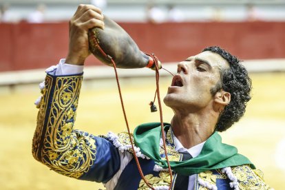 Imagen de la quinta y última corrida de la feria.