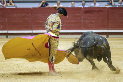 Imagen de la quinta y última corrida de la feria.