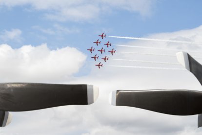 Vertical Aerospace's VX4 aircraft on static display at the Royal International Air Tattoo, 18 July 2025.

Photo by Adam Gasson / Vertical Aerospace