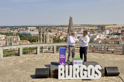 Imagen de la primera etapa de la Vuelta a Burgos.