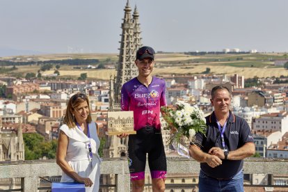 Imagen de la primera etapa de la Vuelta a Burgos.