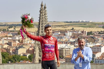 Imagen de la primera etapa de la Vuelta a Burgos.