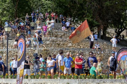 Imagen de la primera etapa de la Vuelta a Burgos.