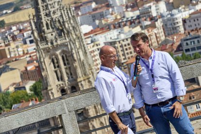 Imagen de la primera etapa de la Vuelta a Burgos.