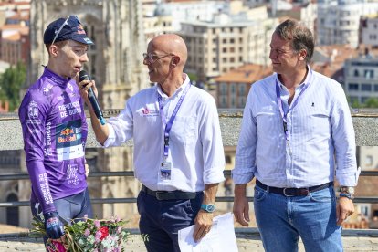 Imagen de la primera etapa de la Vuelta a Burgos.