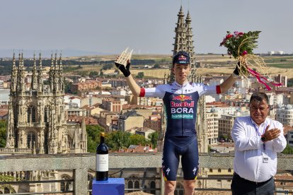 Imagen de la primera etapa de la Vuelta a Burgos.
