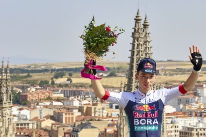 Imagen de la primera etapa de la Vuelta a Burgos.